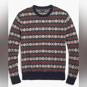 J. Crew Isle Sweater In Supersoft Wool Blend For Men Size Medium